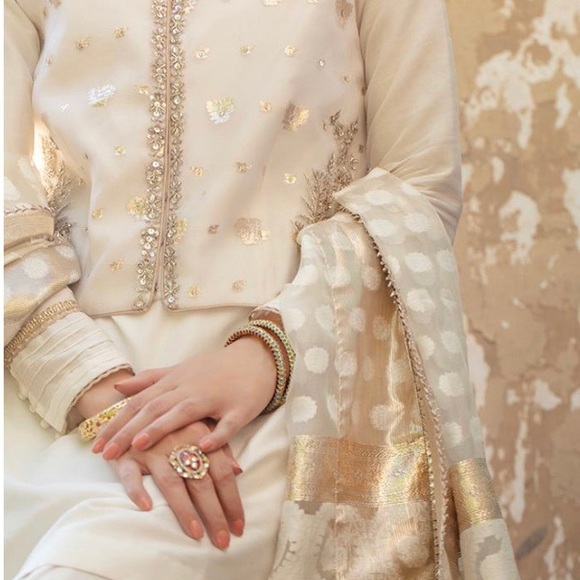 Dresses & Skirts - Pakistani Designer Faiza Saqlain 4 piece outfit 🤍